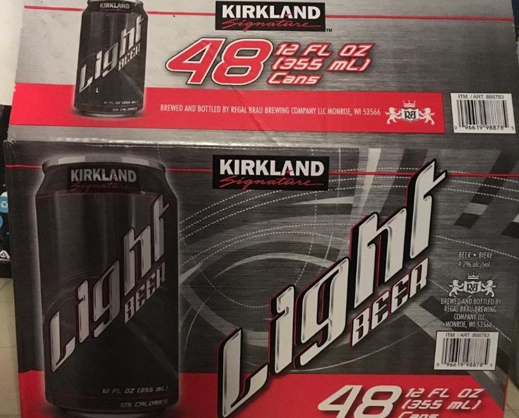 kirkland signature light beer