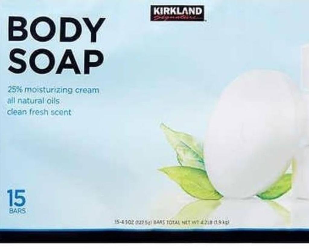 kirkland signature body soap
