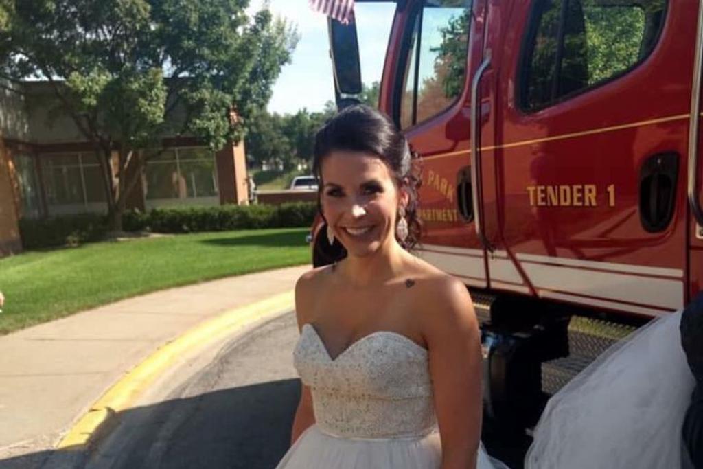 Viral Bride, Firefighter Groom