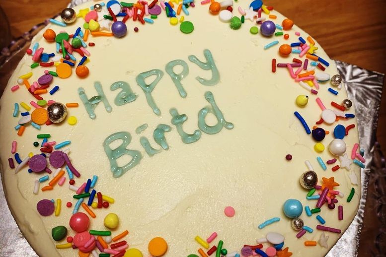 Mom celebrates her son's first birthday cake fail