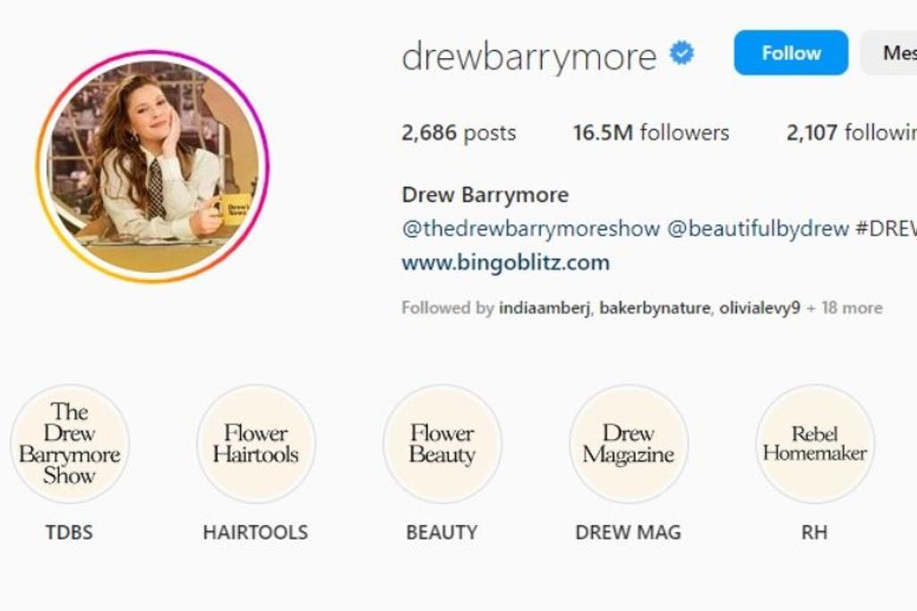 Drew Barrymore Viral Rain Instagram