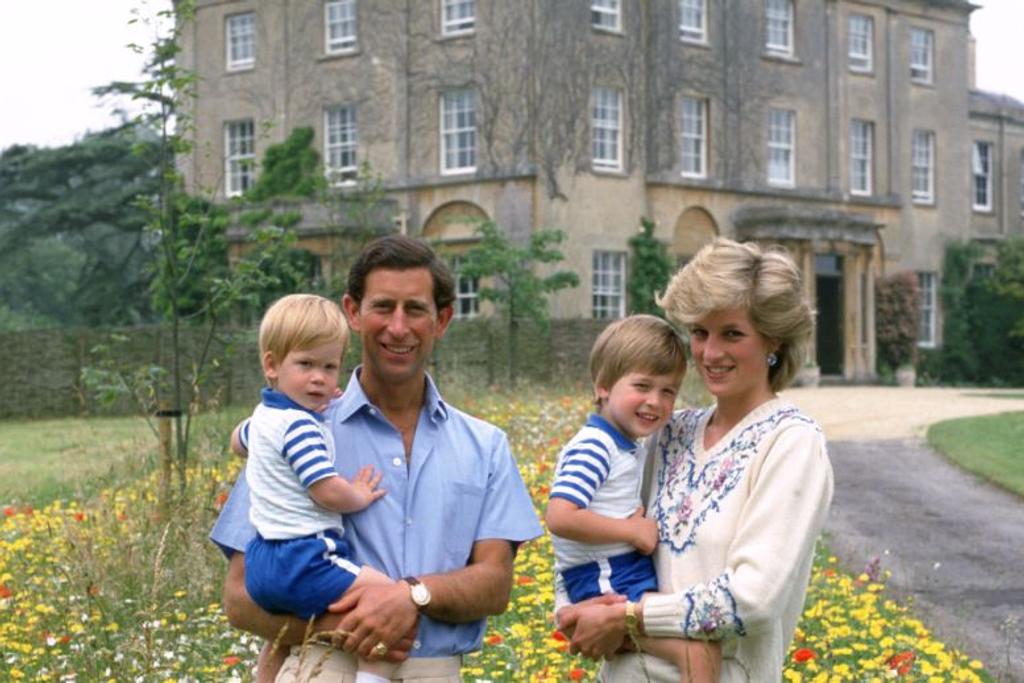 Charles Diana Family Portrait